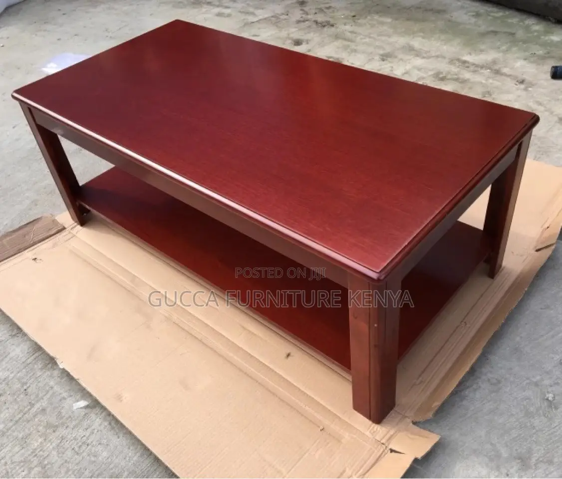 Office Table: 1.2 M 0.6 M Office Coffee Table in Mahogany