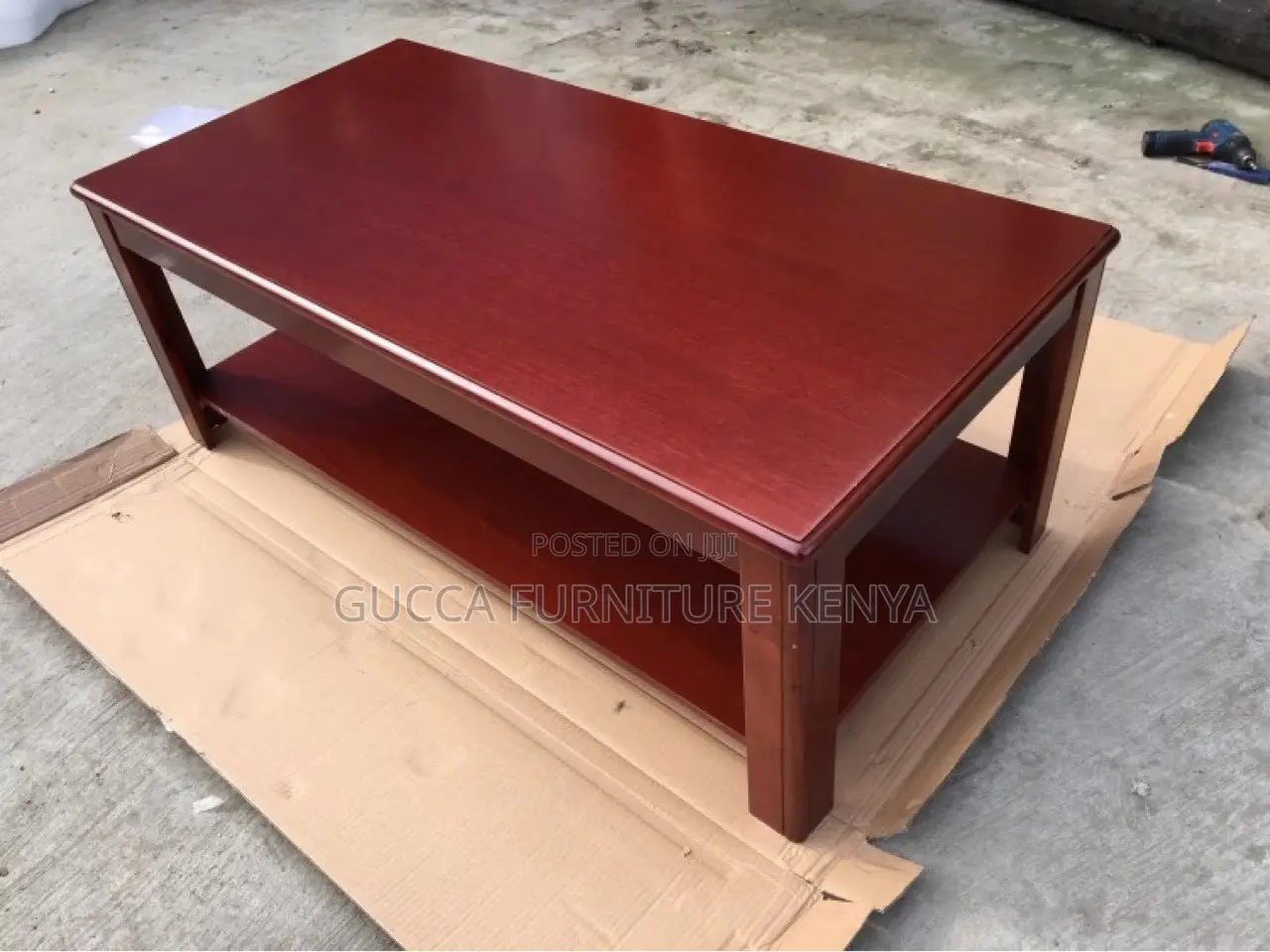 Office Table: 1.2 M 0.6 M Office Coffee Table in Mahogany