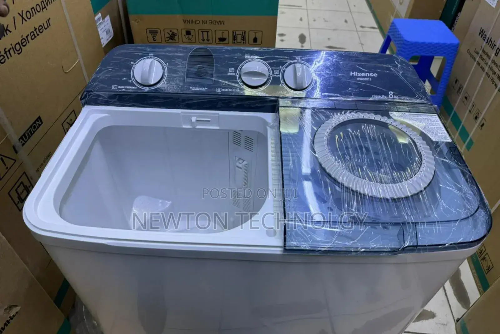 Hisense Washing Machine Semi* *Automatic 8kg