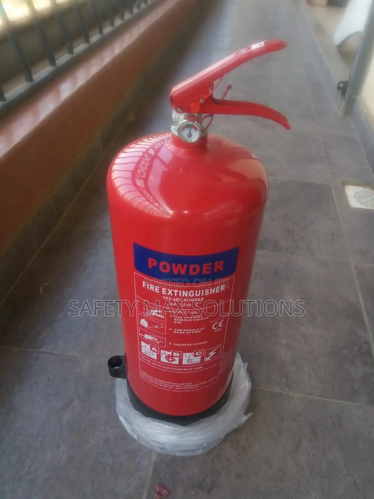9kg Dry Powder Fire Extinguisher