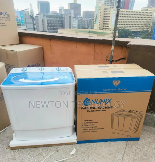 Nunix 7.5kgs Twin Tub Washing Machine