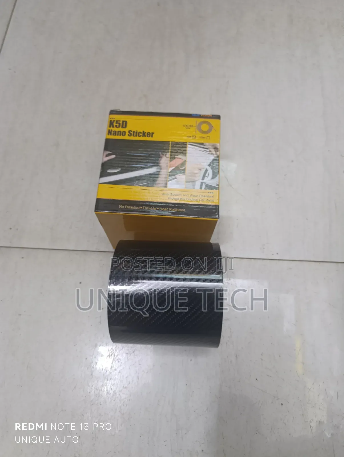 Reusable Carbon Fiber Nano Adhesive Tape – 5m X 10cm