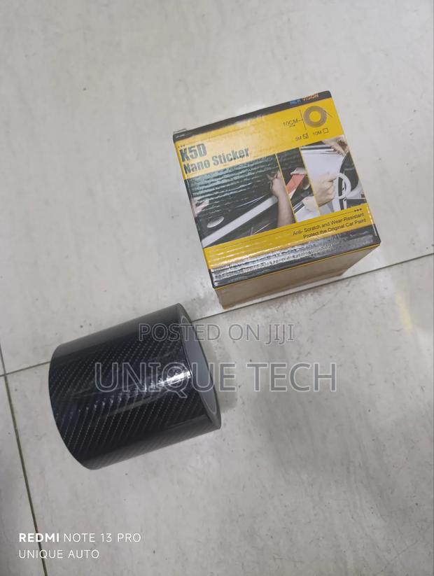 Carbon Fibre Nano Sticker Roll – 5m Length, 10cm Width