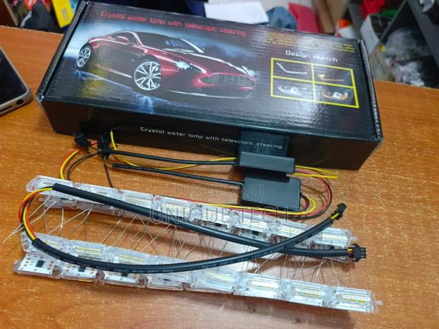 Flexible Sequential Led Drl– 16 Crystals, Multicolour Effect - main view