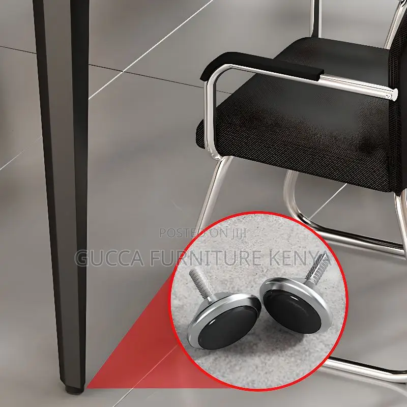 Office Table: Rectangular Office 2-Meters Meeting Wood Table