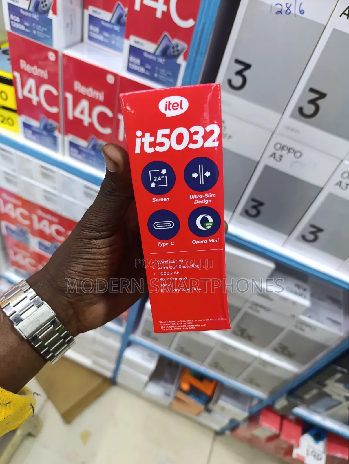 New Itel IT5081 Black