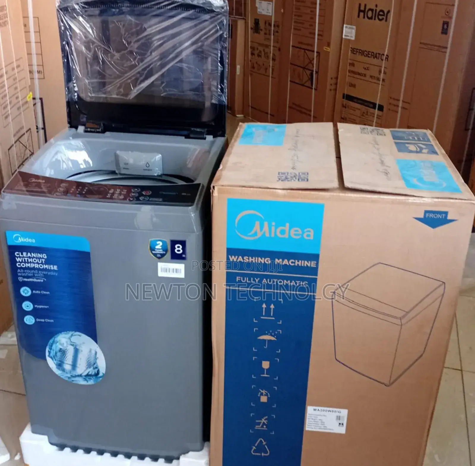 Midea 8kg Full Automatic Top Loader Washing Machines