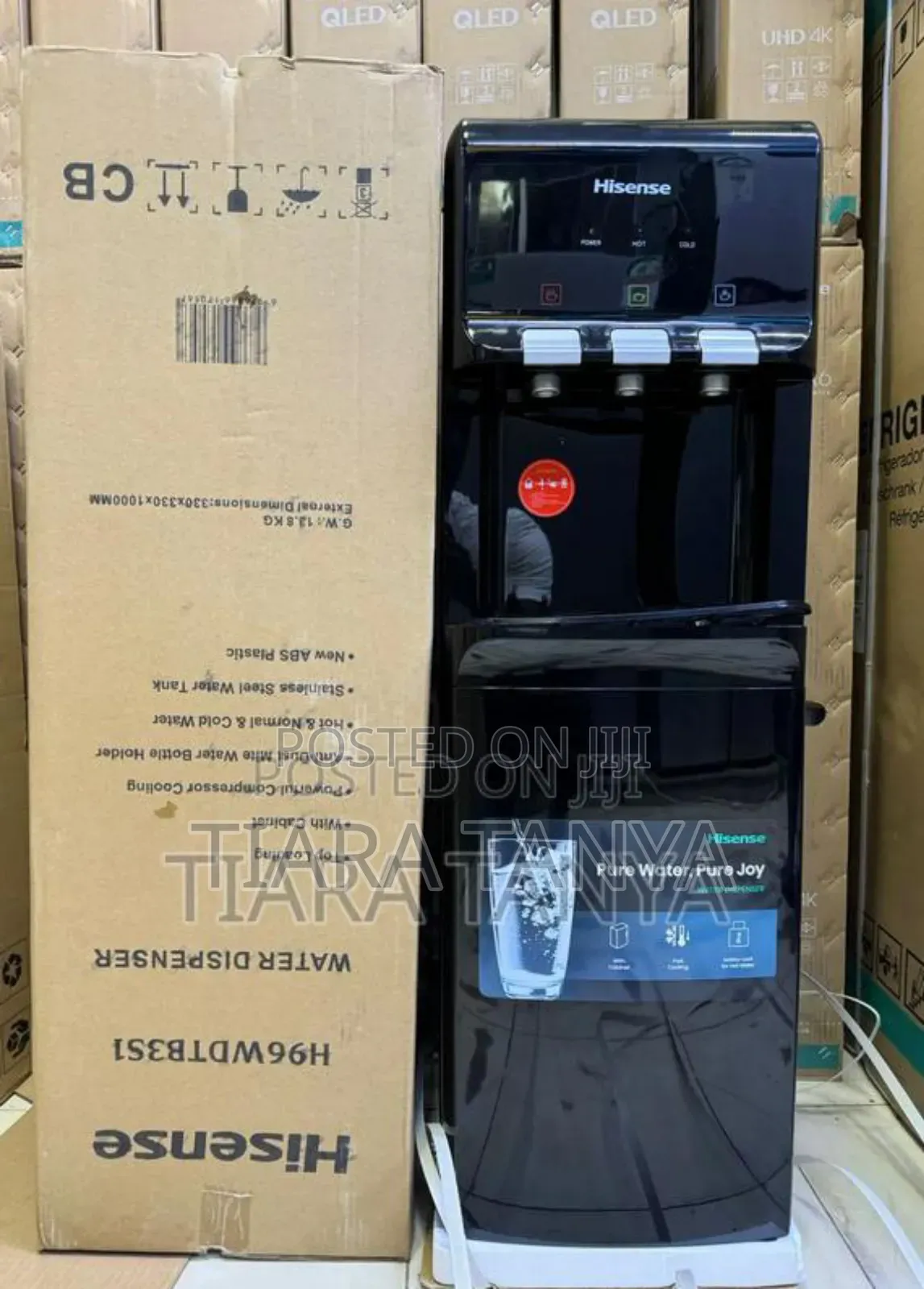 Hisense 3 Taps Hot,Normal and Cold With Storage Compartment