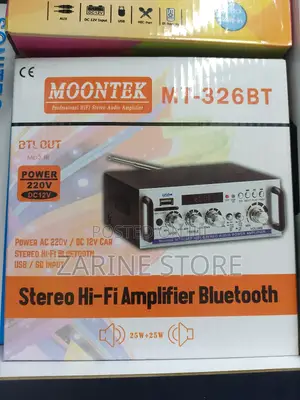 Moontek Stereo Hi-Fi Bluetooth Amplifier