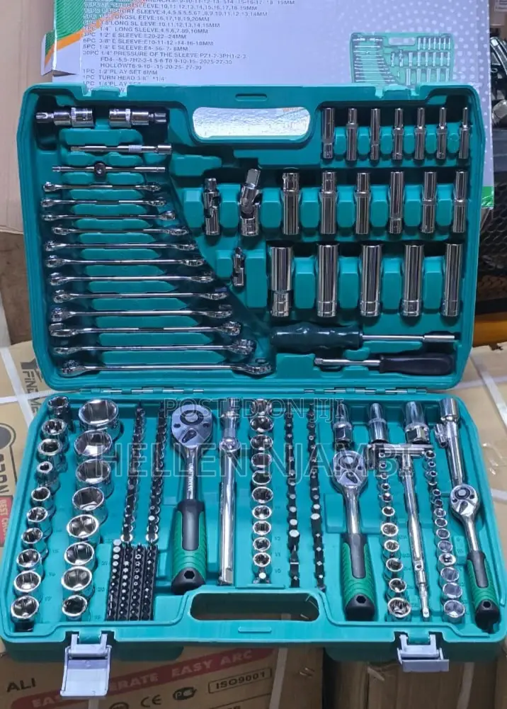 216pcs Chrome Vanadium Socket Wrench Set