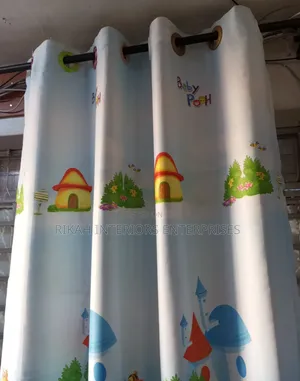 Beautiful Cartoon Curtains for Kids Rooms