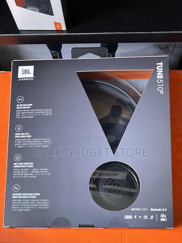 JBL Black Headphone Tune510 - thumbnail 2