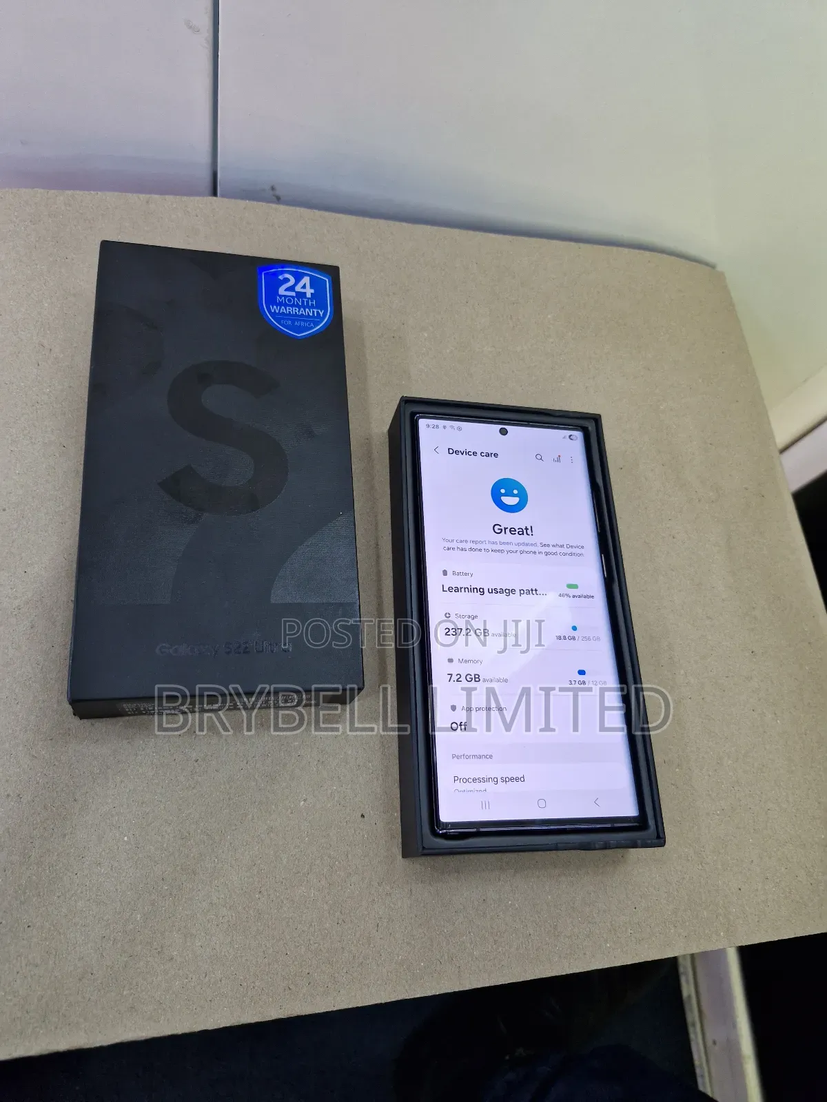 Samsung Galaxy S22 Ultra 5G 256 GB Black