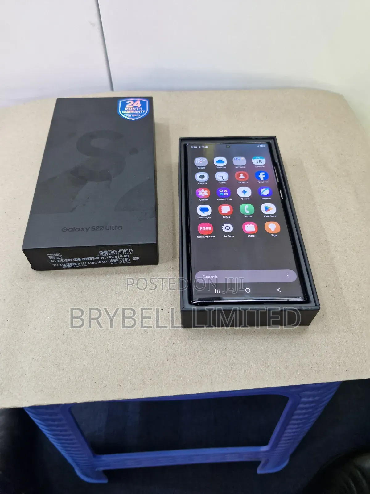 Samsung Galaxy S22 Ultra 5G 256 GB Black