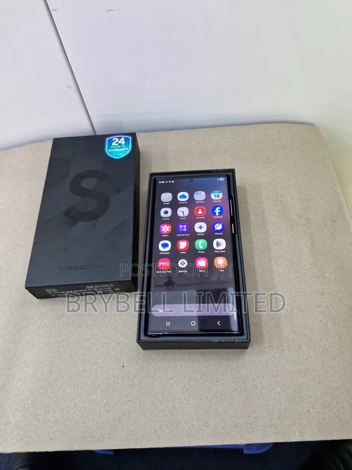 Samsung Galaxy S22 Ultra 5G 256 GB Black