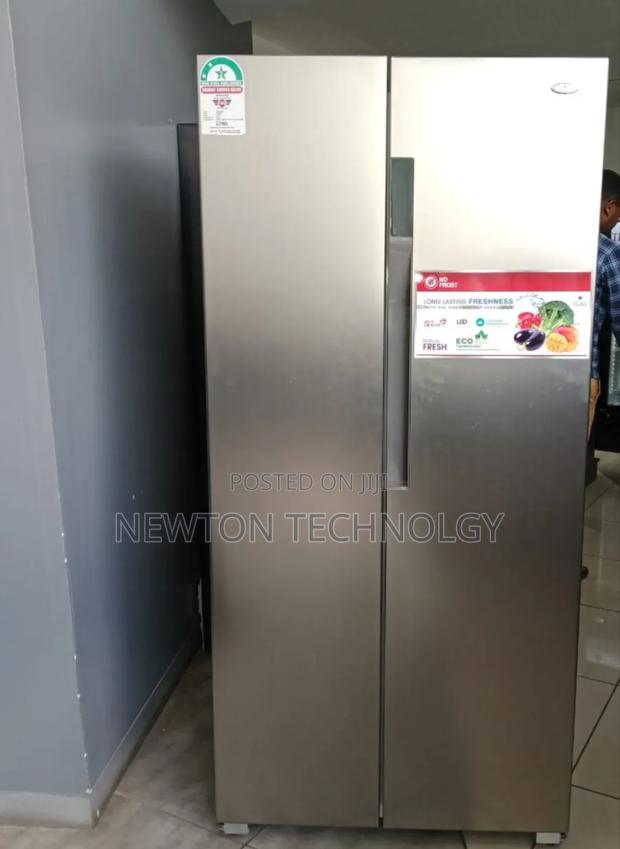 430 Litres Tlac Side by Side Nofrost Grey Refrigerator