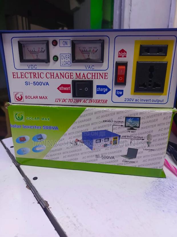 Solar Inverter,500va 12v Dc-230v Ac - main view