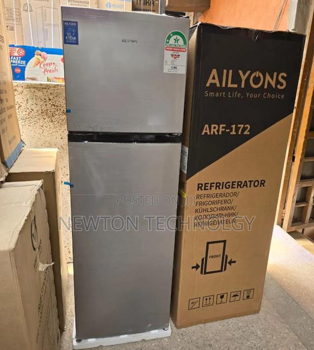 Double Door Ailyons Refrigerator 168l