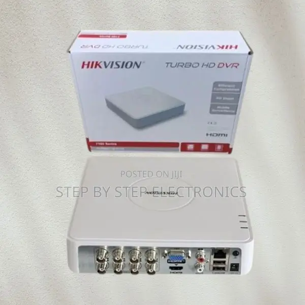 Remote Control Hikvision 4 Channel Upto 1080p DVR Machine