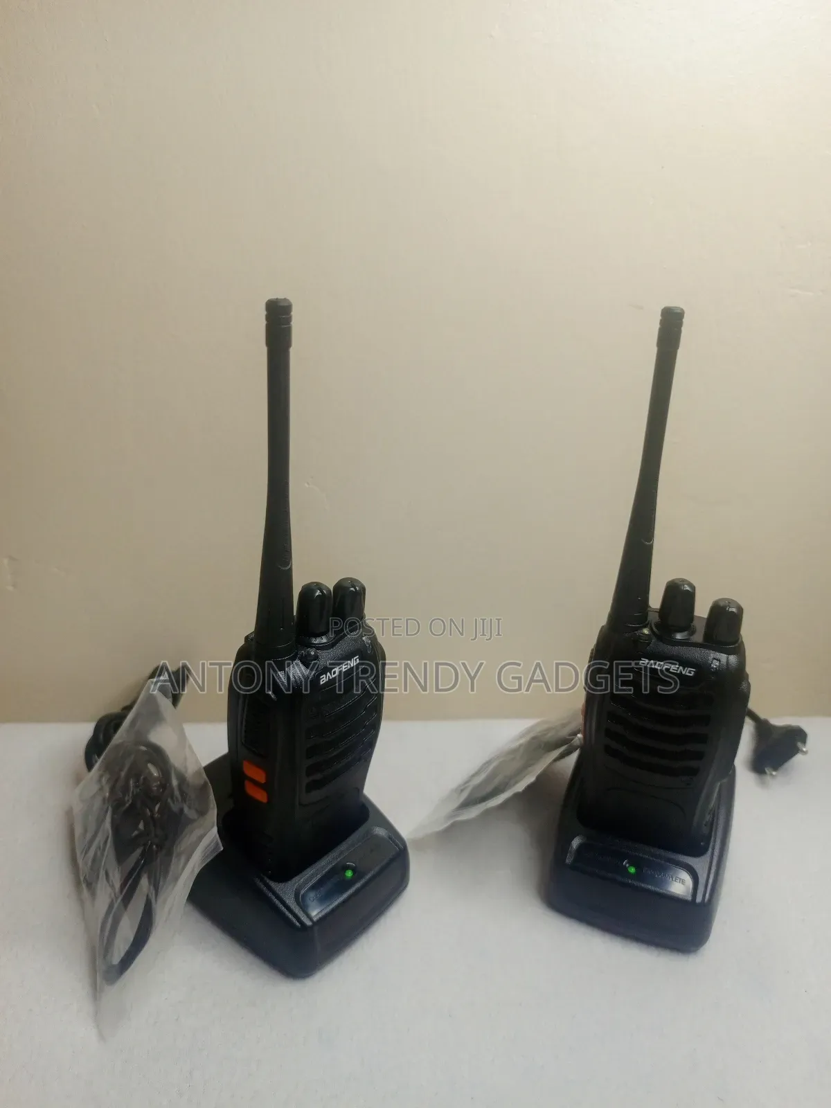 2 Pair Professinal Handheld 2021 Walkie Talkie Bf 888s