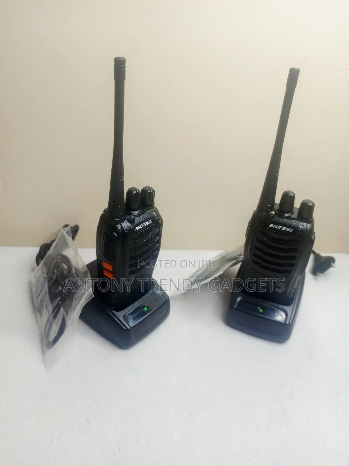 2 Pair Professinal Handheld 2021 Walkie Talkie Bf 888s