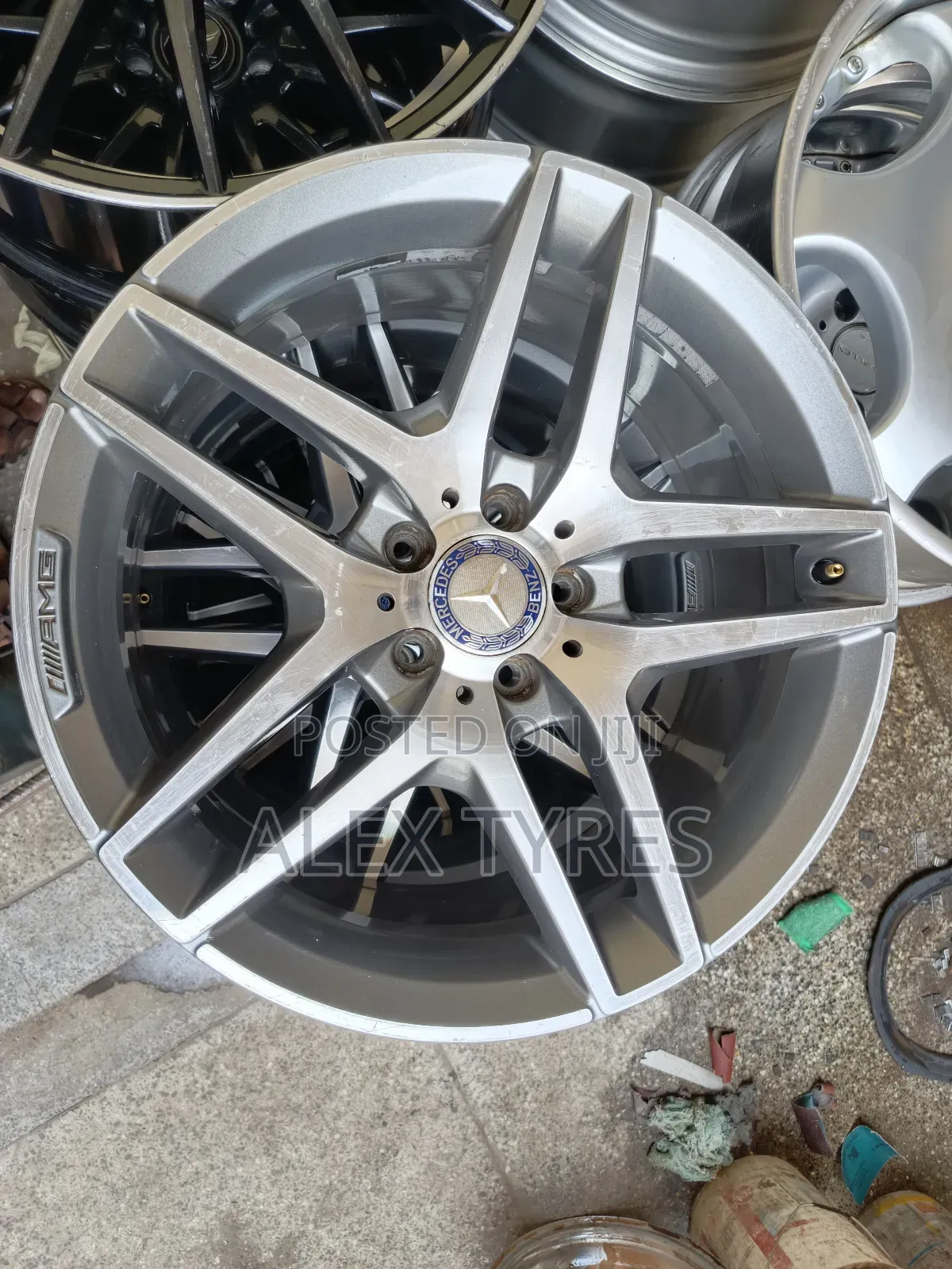 Size 19 Inches Mercedes Benz Germany Rims Set