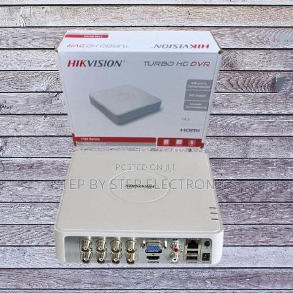 Hikvision 4 Channel Upto 1080p DVR -Plastic- White Cover