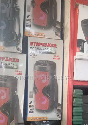 Portable Deep Bass Bluetooth Speaker With Remote Control