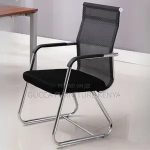 Office Chair: Casual Mesh Low Backrest Office Board Seat