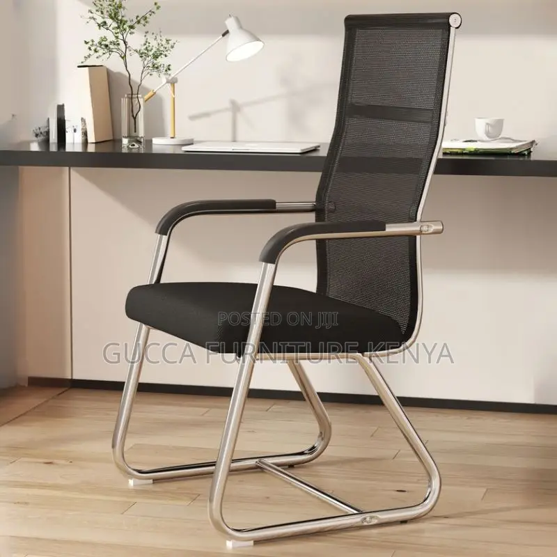 Office Chair: Casual Mesh Low Backrest Office Board Seat