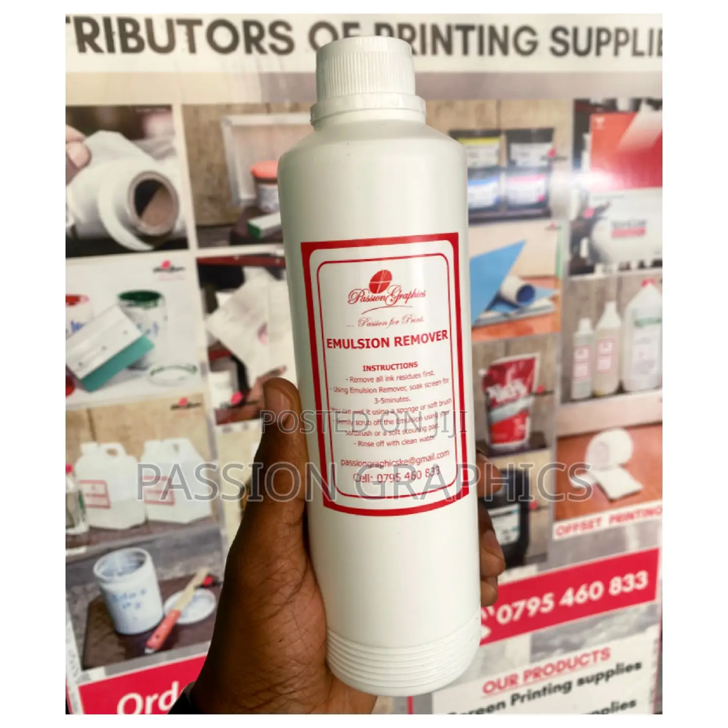 Emulsion Remover (Screen Printing)
