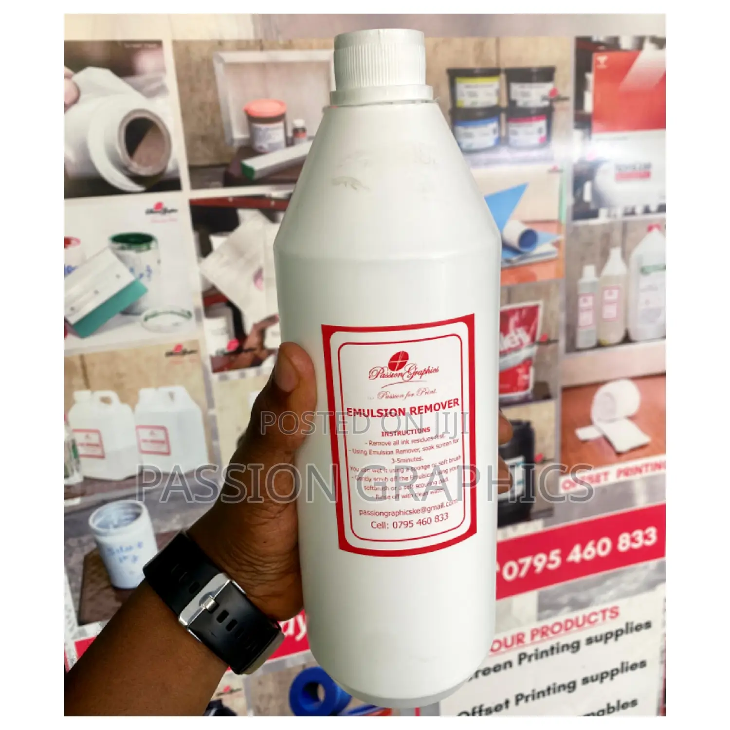 Emulsion Remover (Screen Printing)