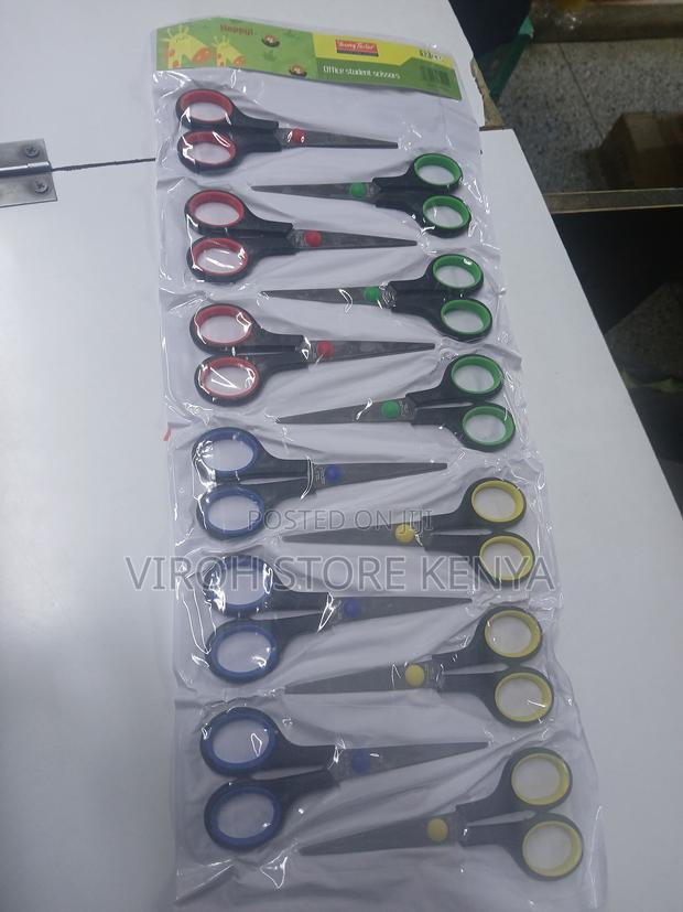 Scissors (Kitchen Among Others) 12 Pairs - Sharp - Assorted - main view