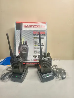 2 Piece Baofeng Bf-888s Two Way Radio With Built in Led Flas