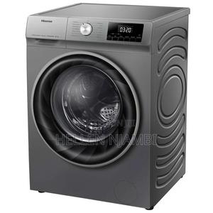 Hisense 7kg Front Load Grey Full Automatic Washing Machine - thumbnail 2