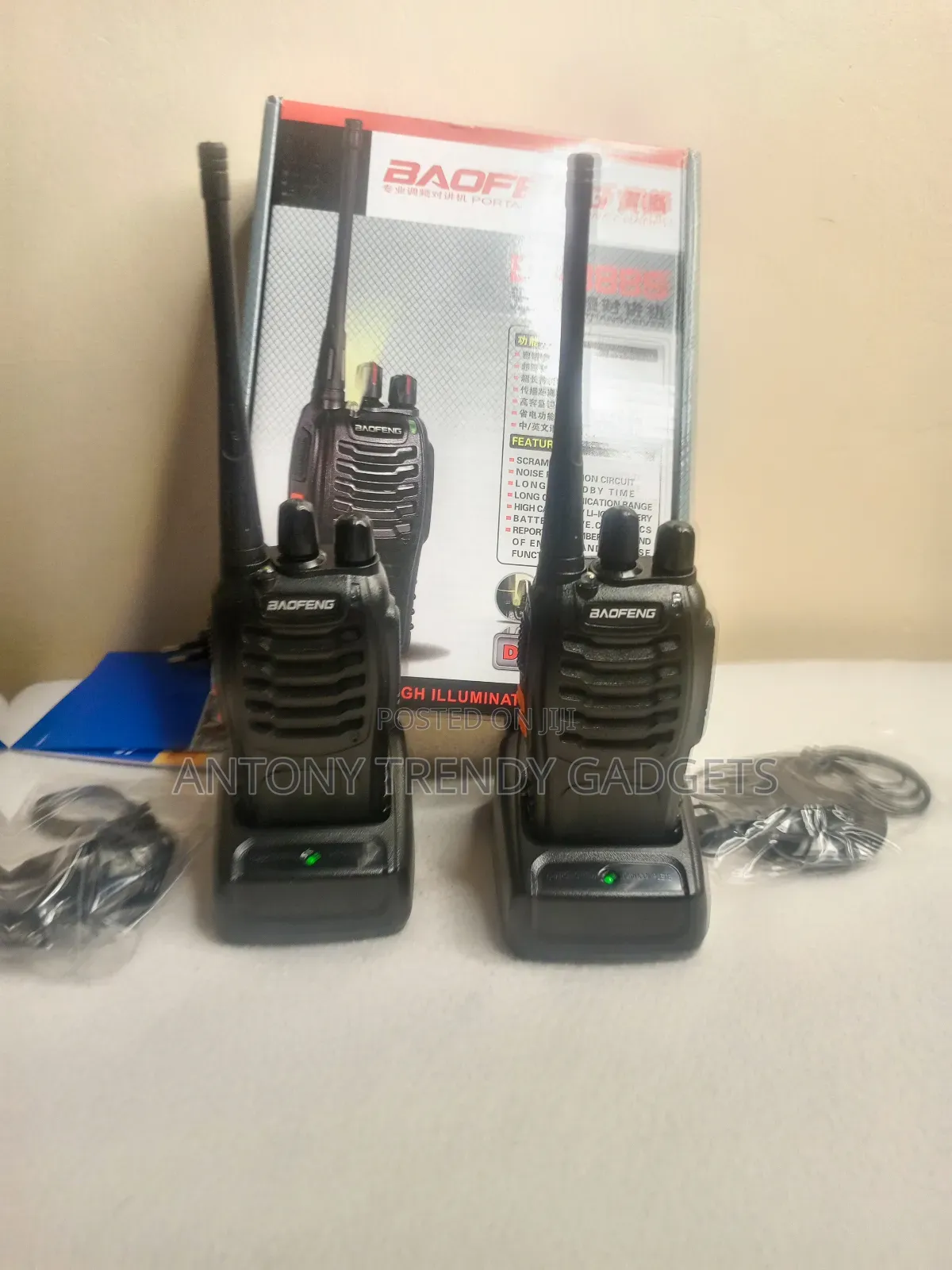 Baofeng Bf-888s Pmr446 Walkie Talkies Long Range Two Way Rad