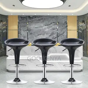 Home Chair ; Black Swivel Adjustable