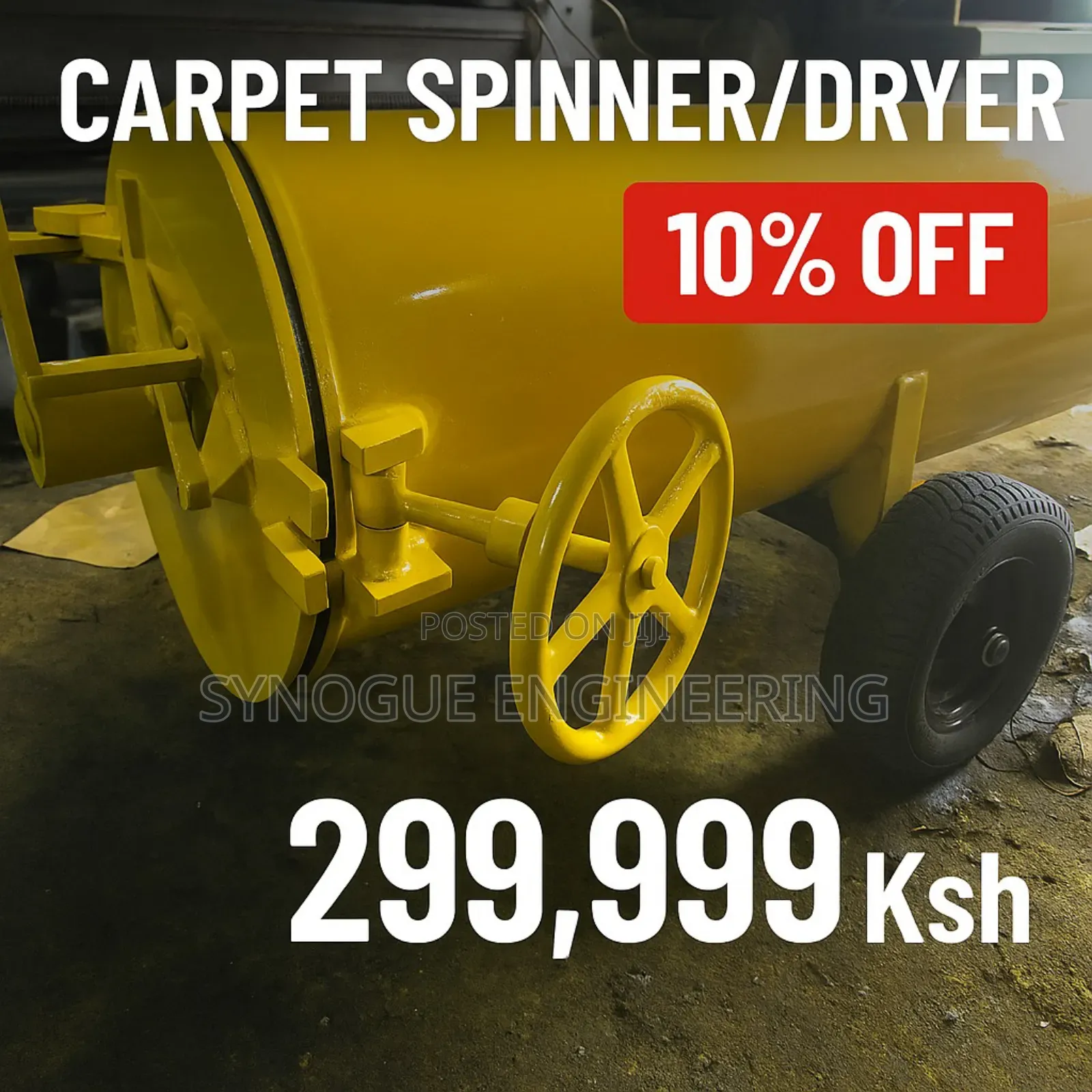 Reliable Carpet Spinner/Dryer Unit