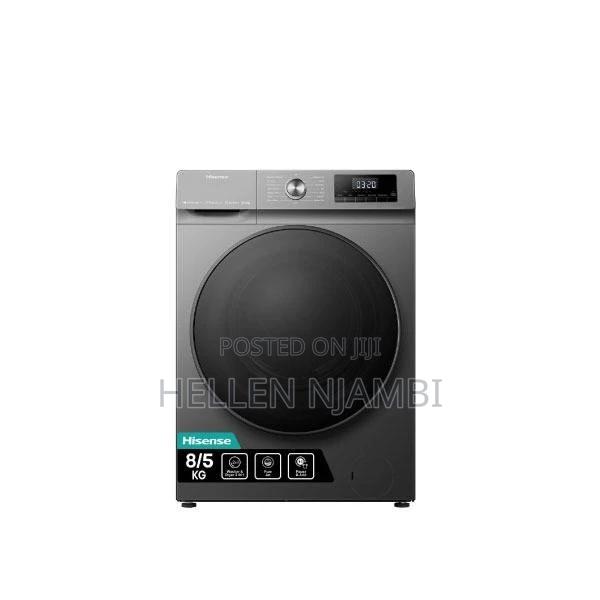 Hisense Washing Machine Front Load 8kg/5kg Grey Wash and Dry