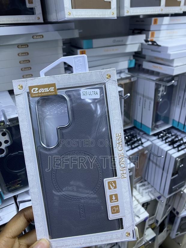 Mous Samsung Galaxy S23 Ultra Leather Magsafe Casee - thumbnail 2