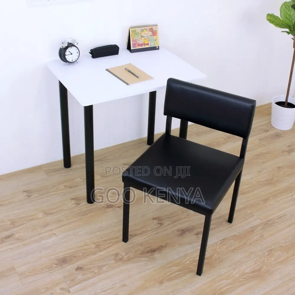Office Chair ; Stackable Cateline Leather Seat