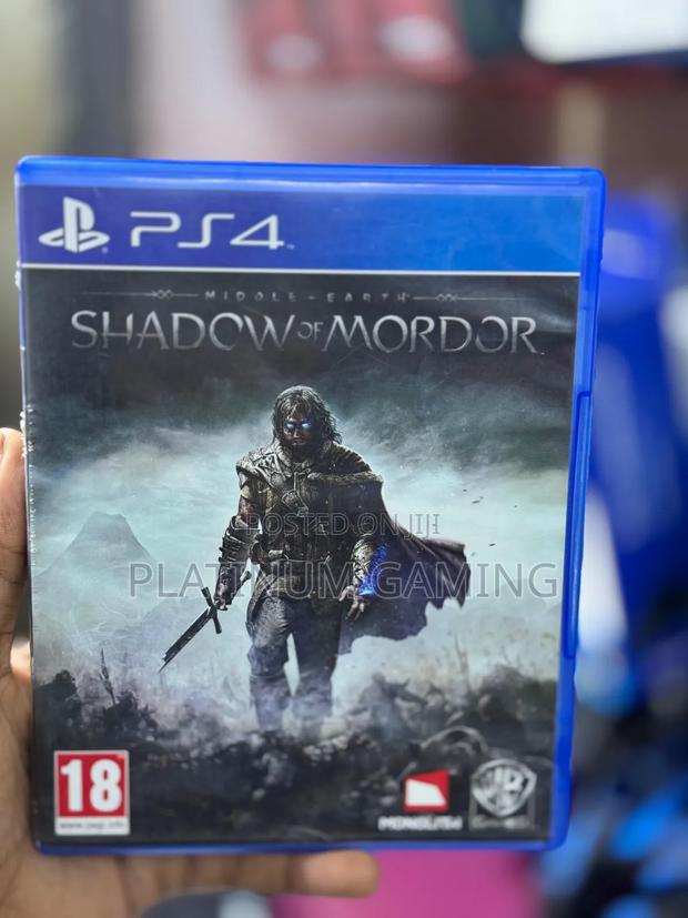Ps4 Shadow Of Mordor Used - main view