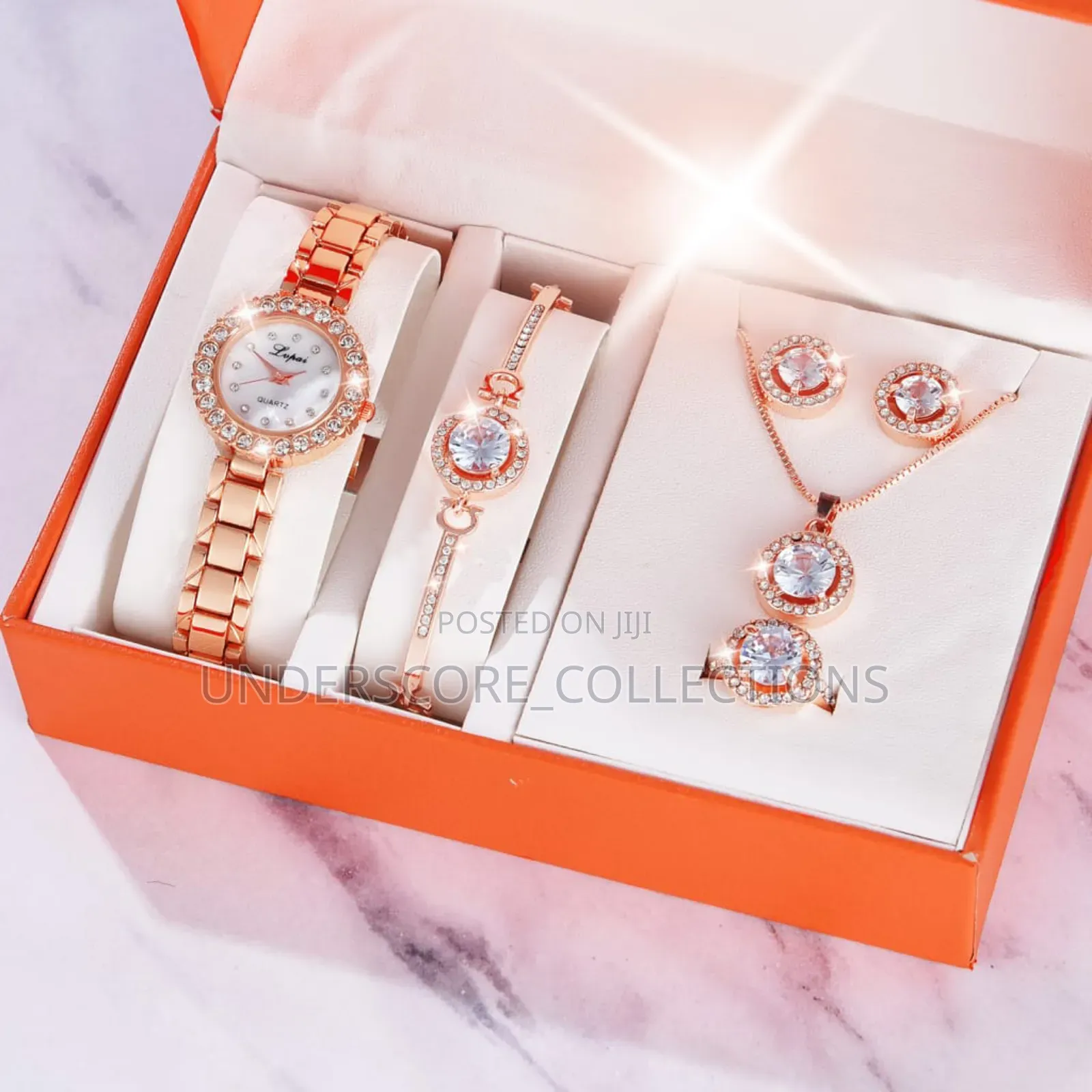 Executive Ladies Gold Jewel Gift Set