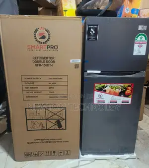 Smart Pro Double Door Refrigerator, 121l - Silver