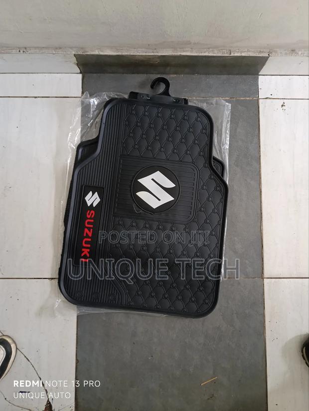 Suzuki Branded Rubber Floor Mats - main view