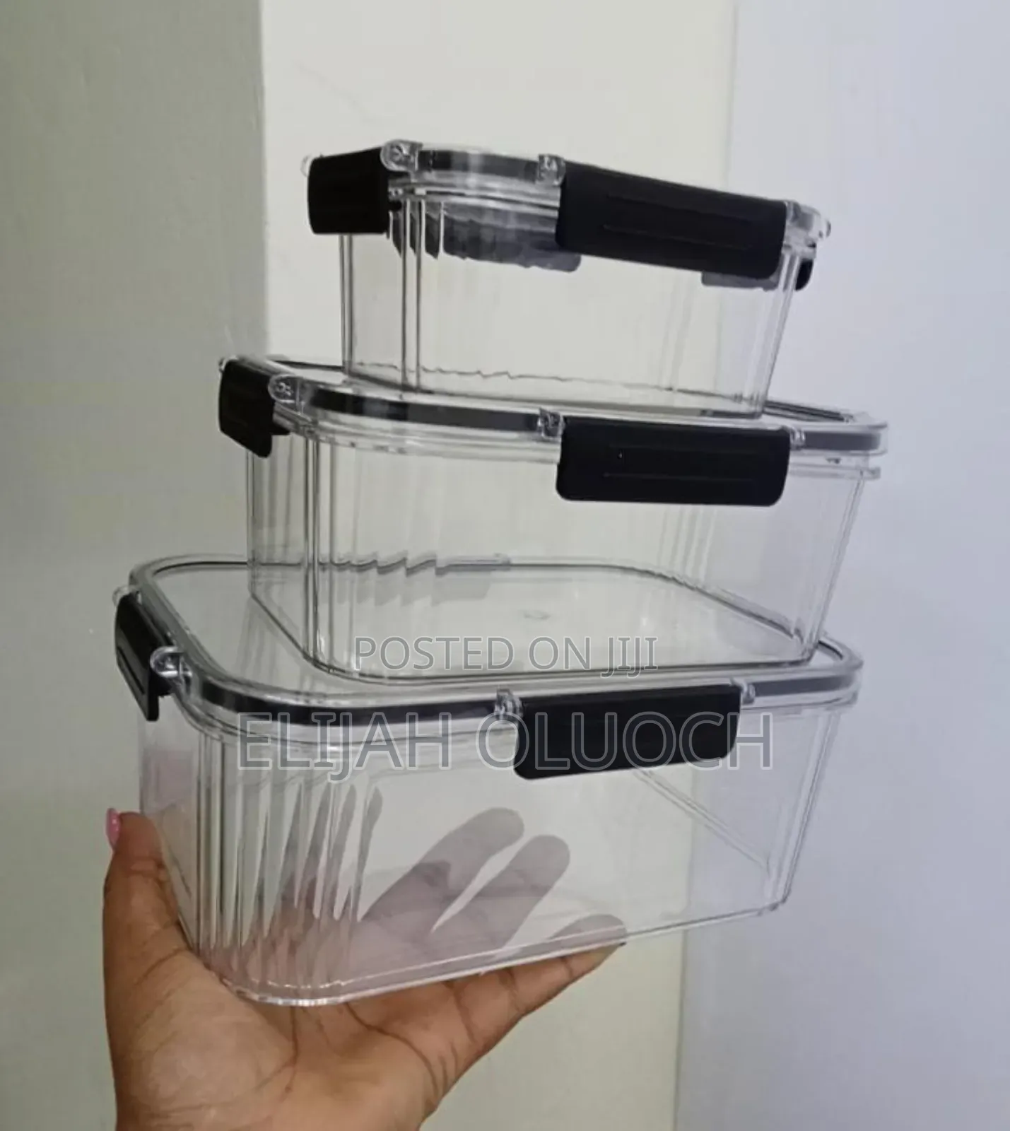 Transparent Airtight Pantry Boxes