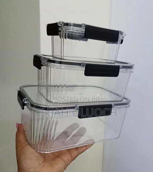 Transparent Airtight Pantry Boxes - thumbnail 2