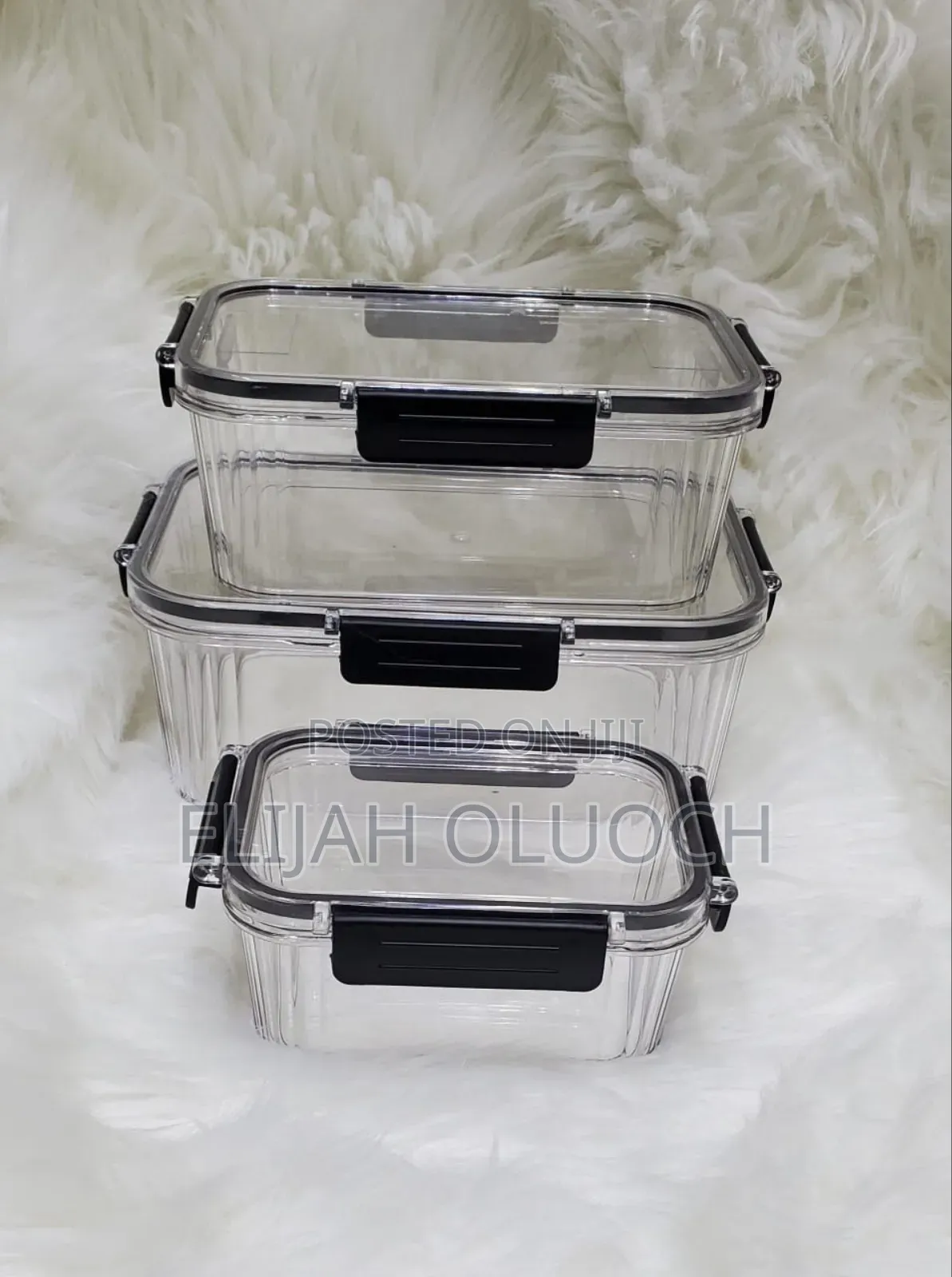 Transparent Airtight Pantry Boxes