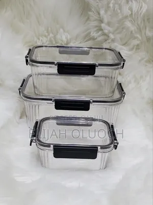 Transparent Airtight Pantry Boxes