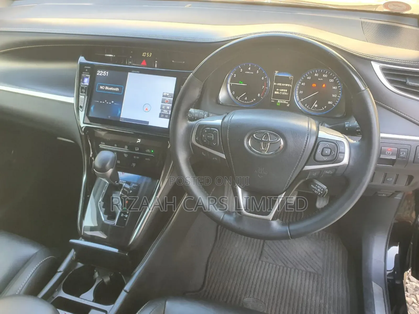Toyota Harrier 2.0 Turbo 4WD 2018 Black